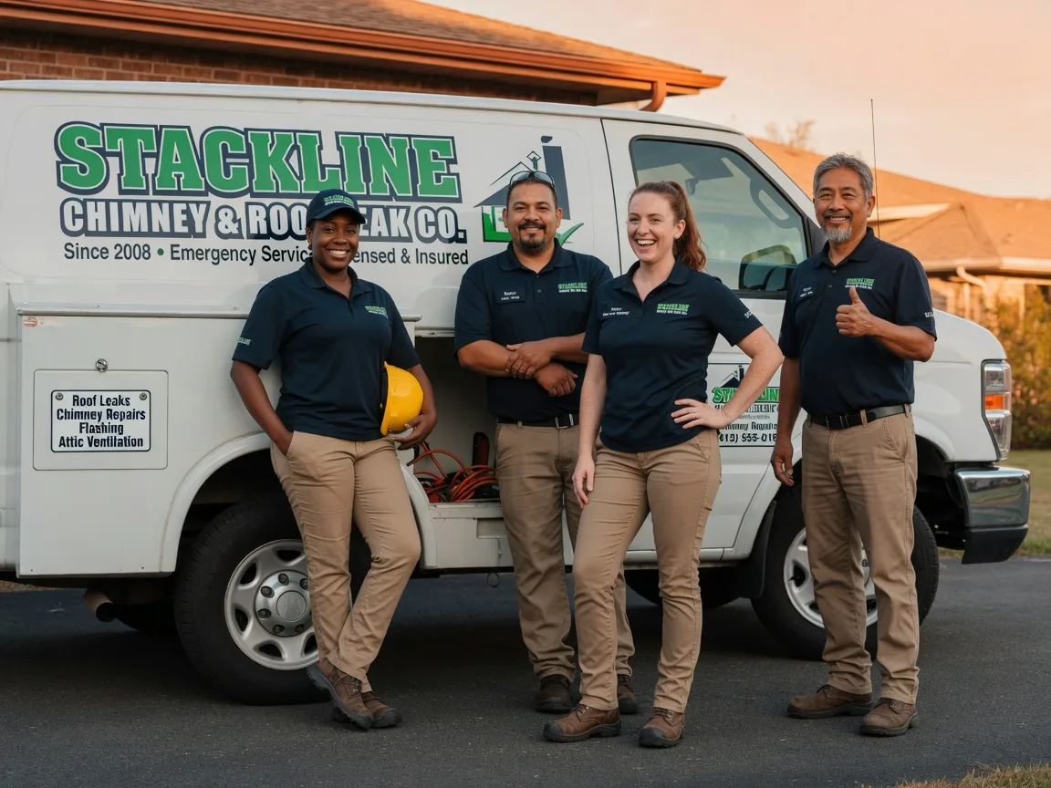 Chimney flashing repair company in Fox, AR